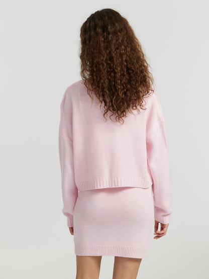 Buttoned Knit Co-ords 112303