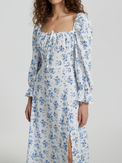 Ruffle A-Line Dress 112509