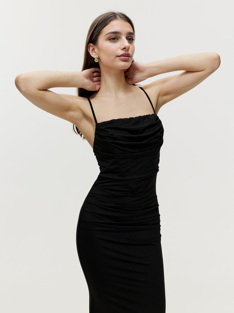 Maxi Gathered Cami Dress 107375