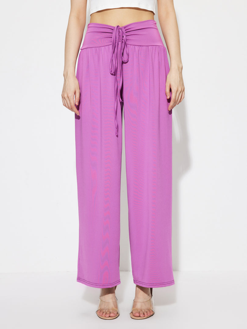 Tied Straight Leg Pants 1266882