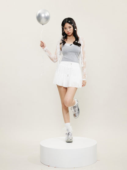 Lace Sheer Top 1230431