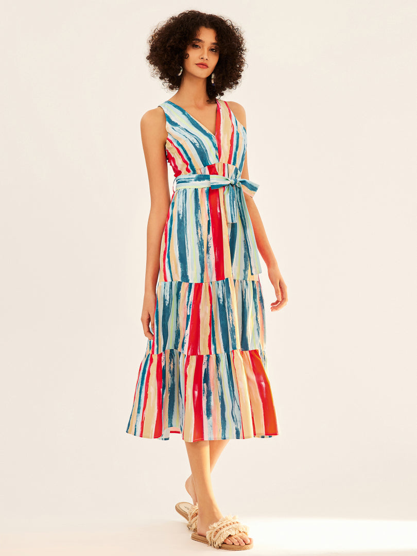 Ruffle Tank Dress 100898