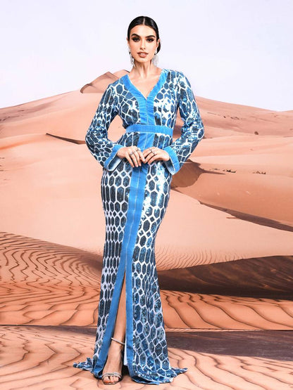 Sequinned Arabian Dresses 1300472