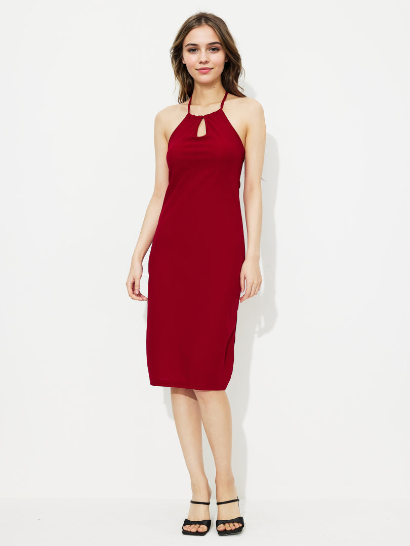 Open Back Bodycon Dress 1233192