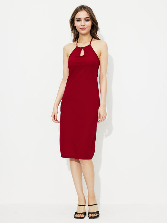 Open Back Bodycon Dress 1233192