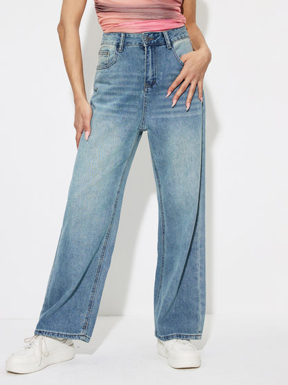 Straight Leg Jeans 1258422