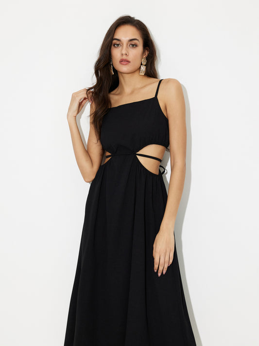 Cut Out A-Line Dress 119059
