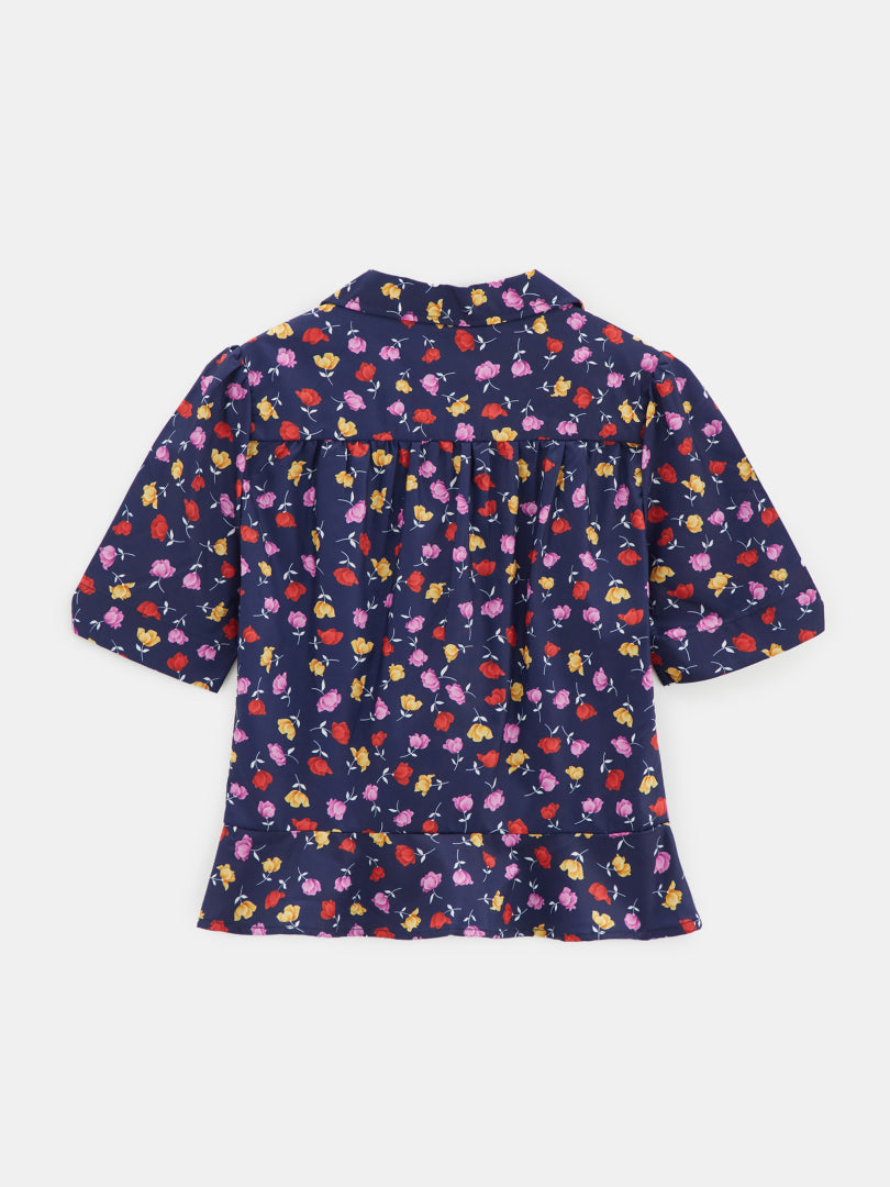 Placket Blouse 119618