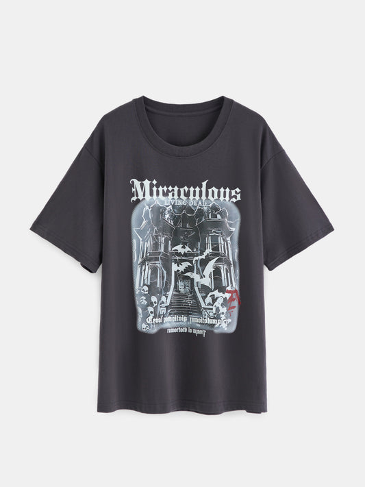 Printed Pullover T-Shirt 1268842