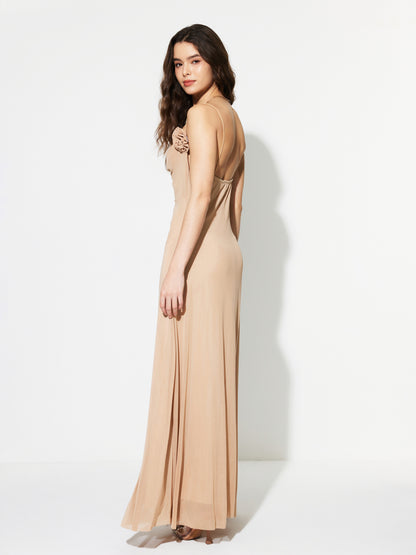 Draped A-Line Dress 1294332