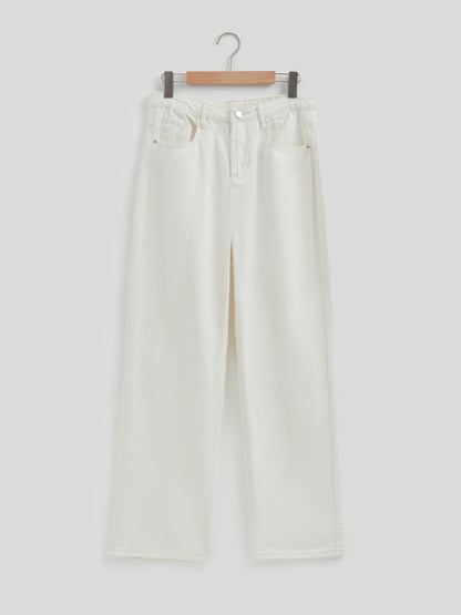 Straight Leg Jeans 112891