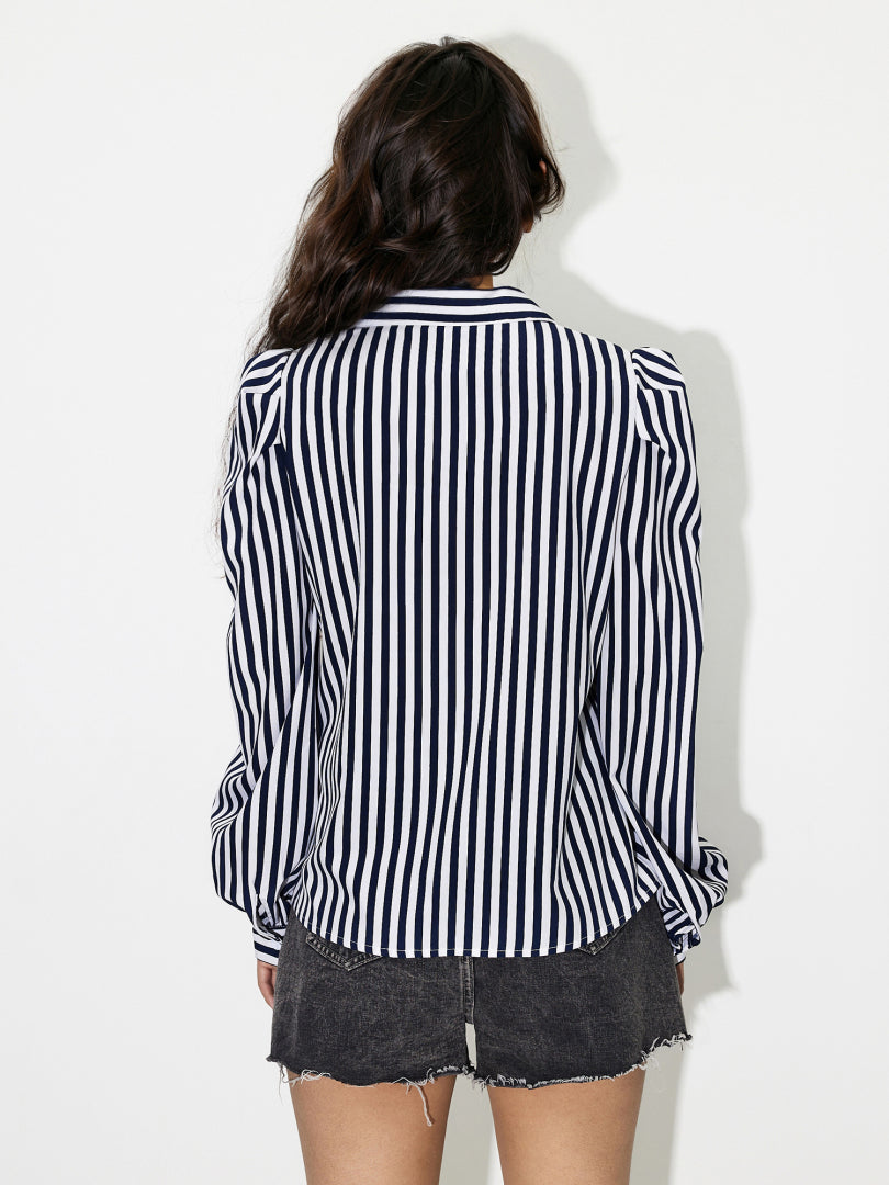 Placket Blouse 119397