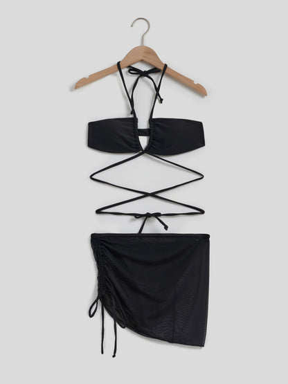 Knotted Bikini Set 115037