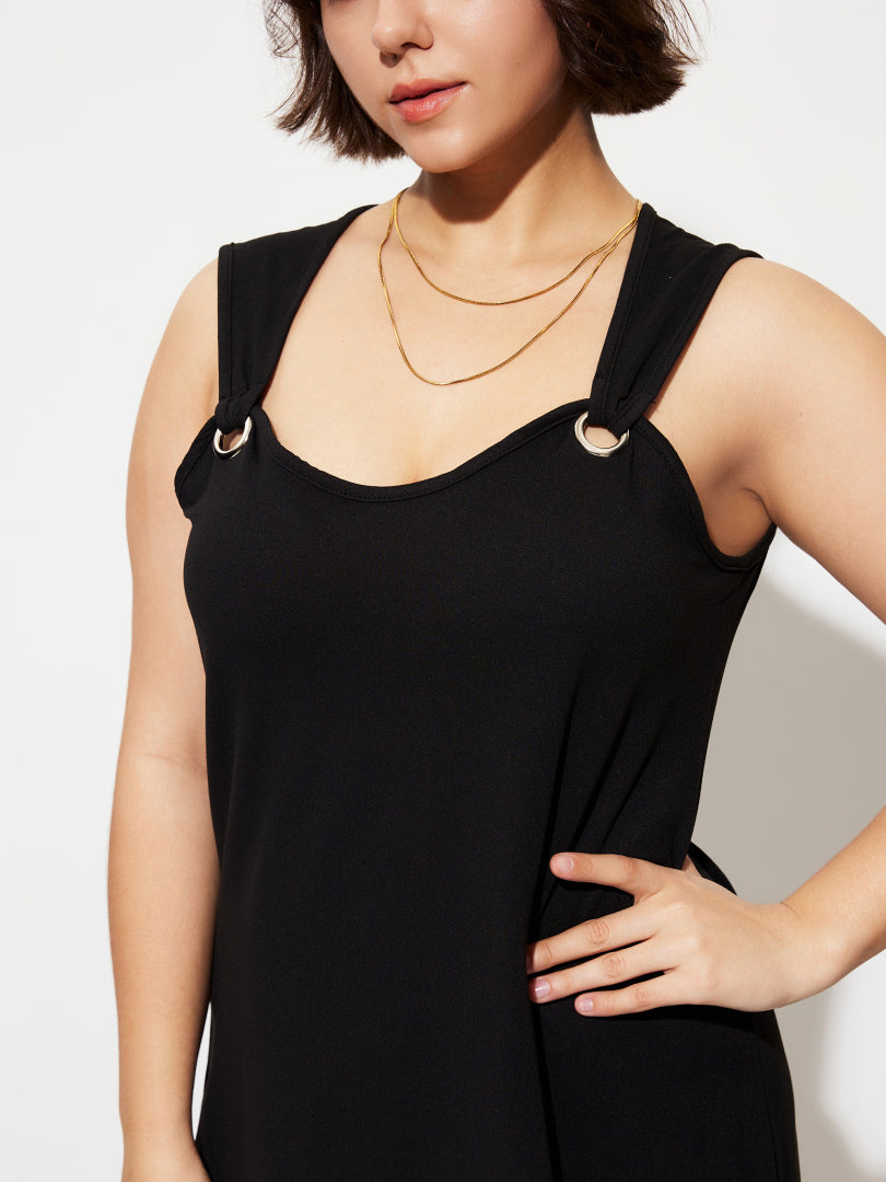 Plus Size Ring Bodycon Dress 1281092