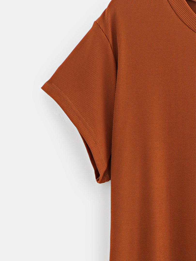 Plus Size T-Shirt Dress 120527