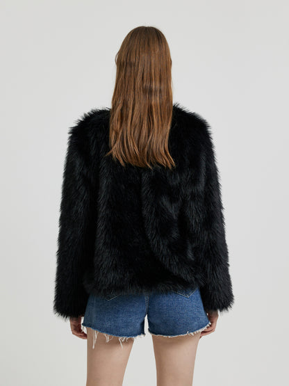 Faux Fur Coat 114441