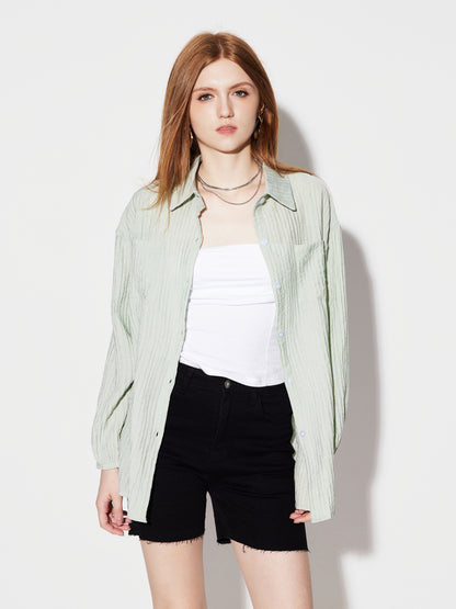 Pocket Placket Blouse 1277612