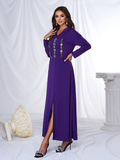 Slit Arabian Dresses 1287952