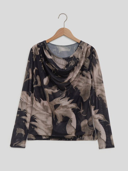 Sheer Pullover T-Shirt 116651