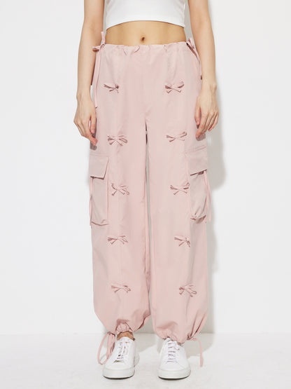Bow Straight Leg Pants 1262132