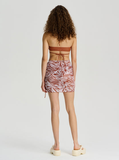 Open Back Bikini Set 112838