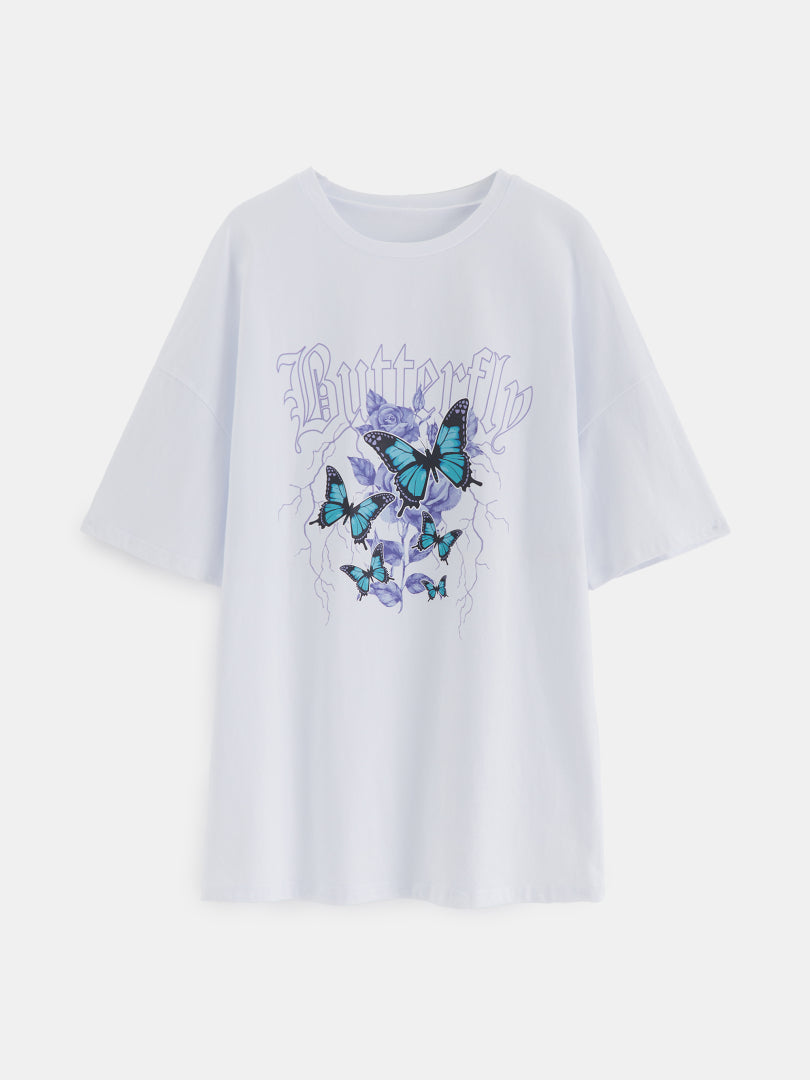 Printed Pullover T-Shirt 1237462
