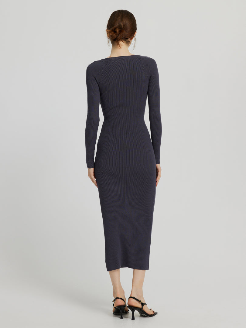 Long Knit Dress 111651