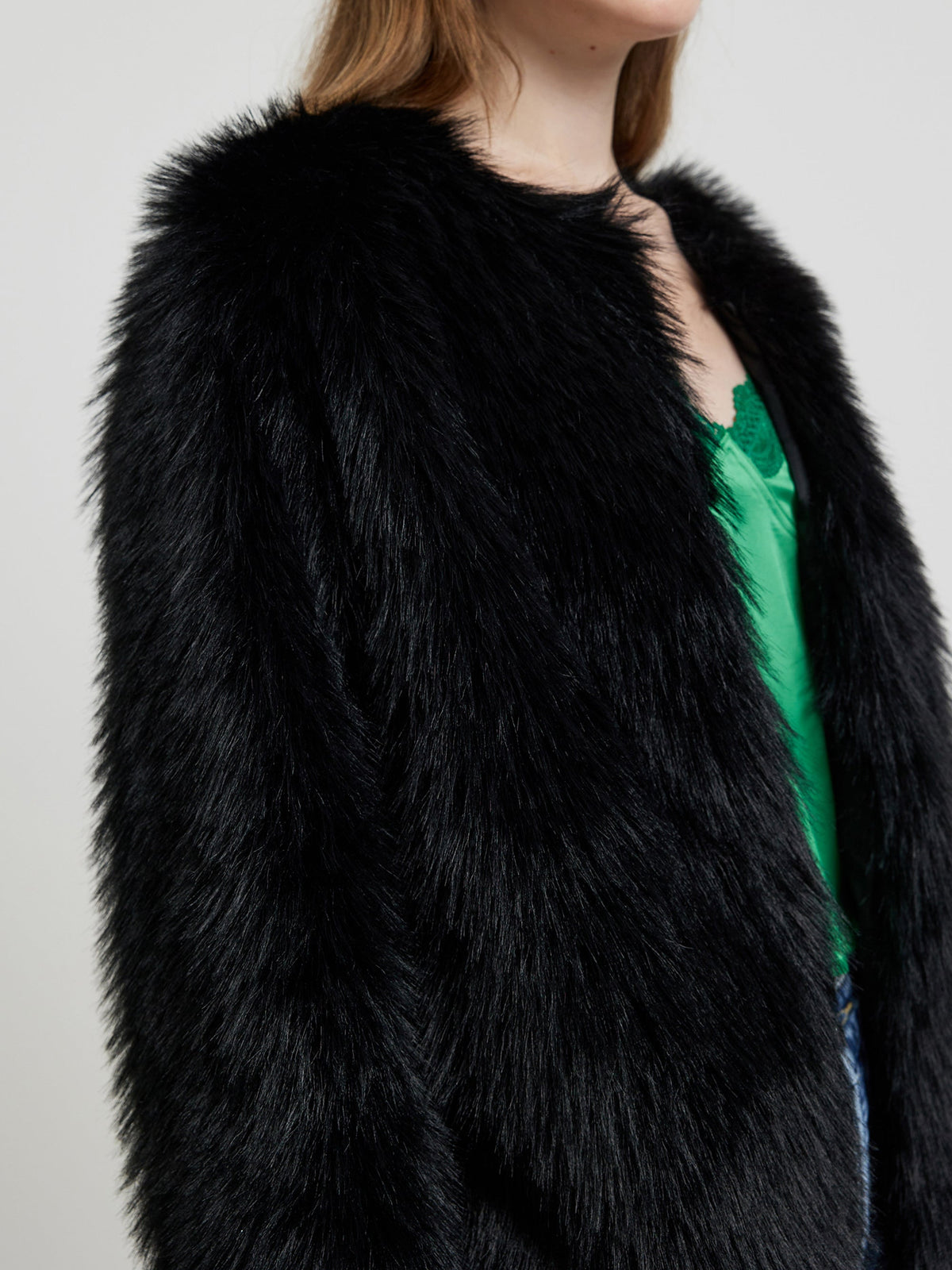 Faux Fur Coat 114441