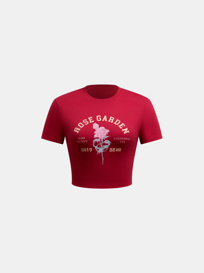 Printed Pullover T-Shirt 1275852