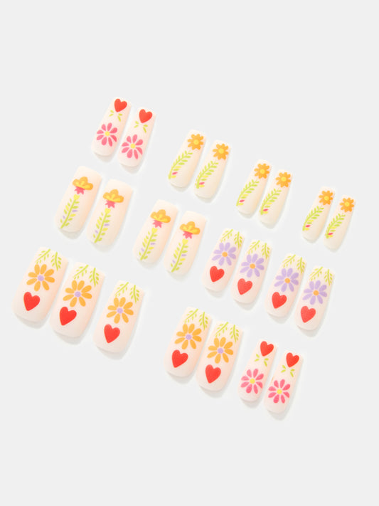 Pattern Press on Nails 1273292