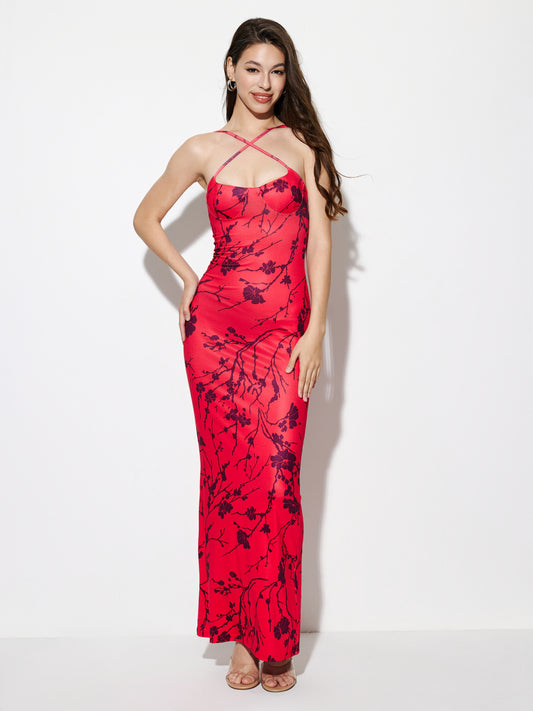 Printed Bodycon Dress 1277772