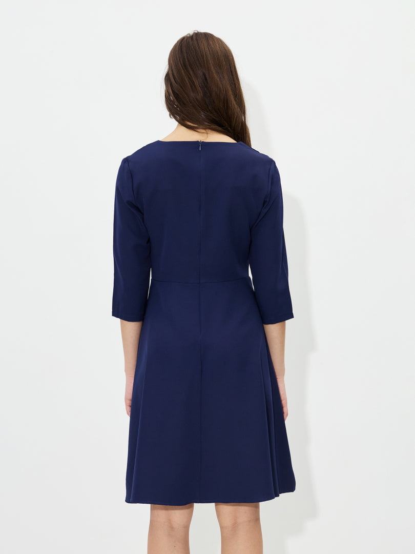 Darted A-Line Dress 1244682