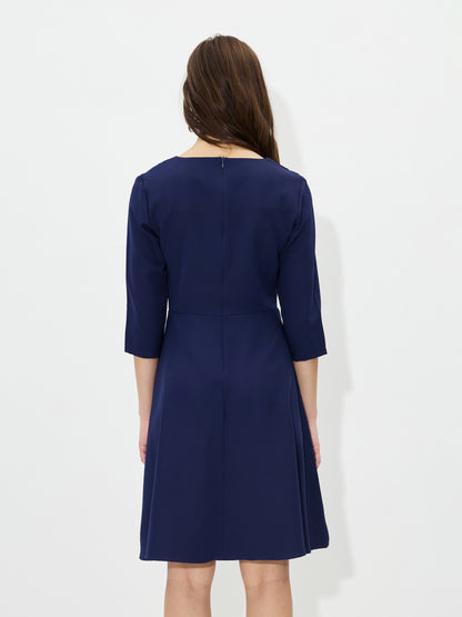 Darted A-Line Dress 1244682