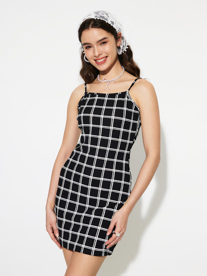 Color Block Bodycon Dress 1294452