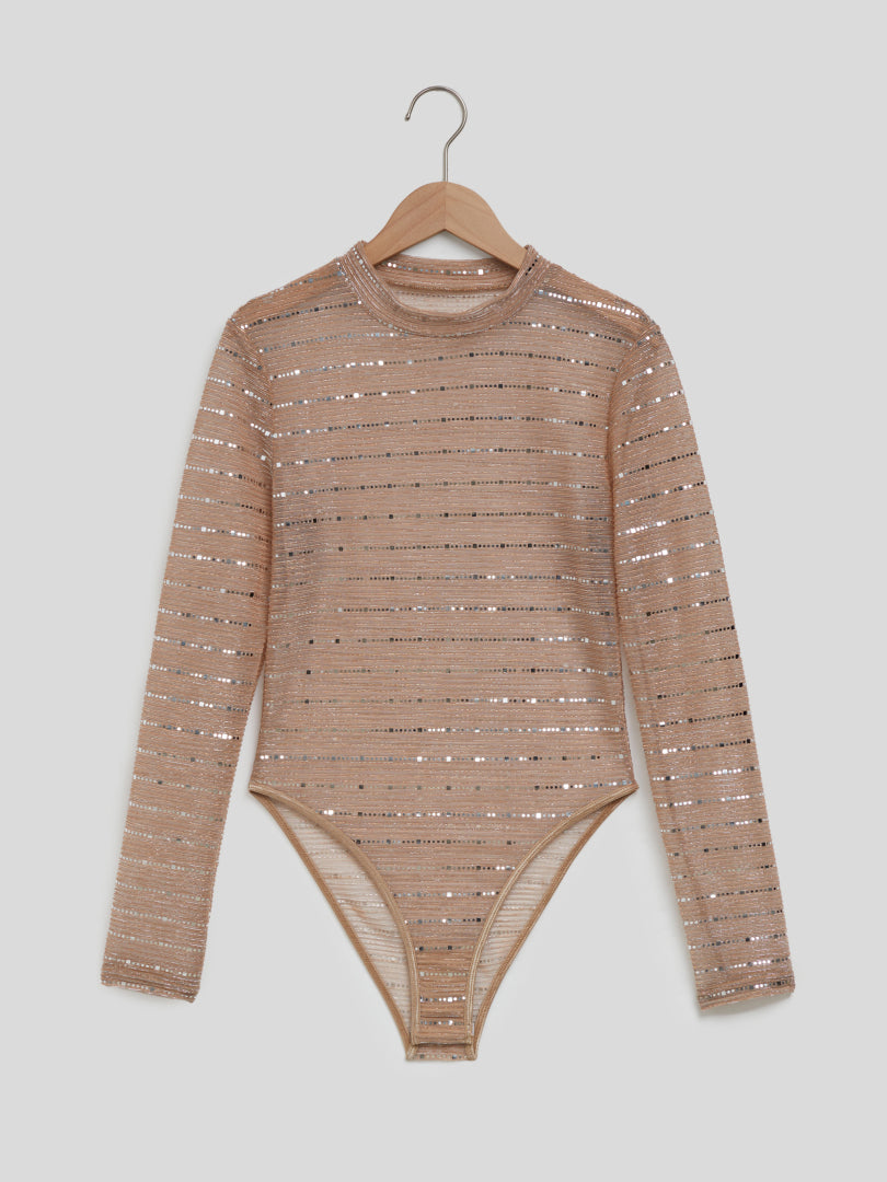 Sequinned Bodysuit 116178