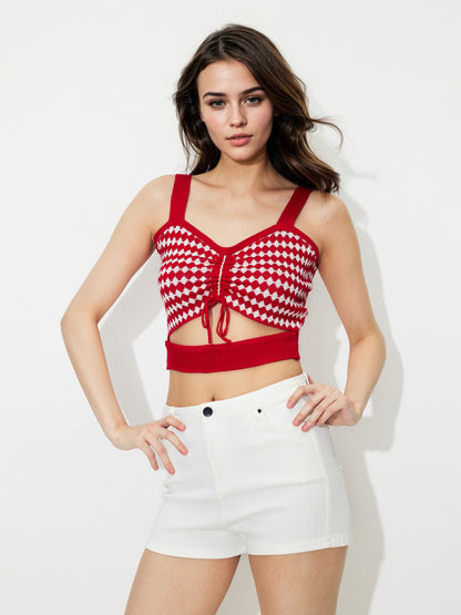 Color Block Knit Top 1234062
