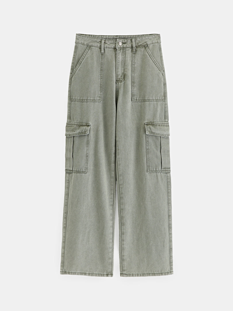 Pocket Straight Leg Jeans 1267802