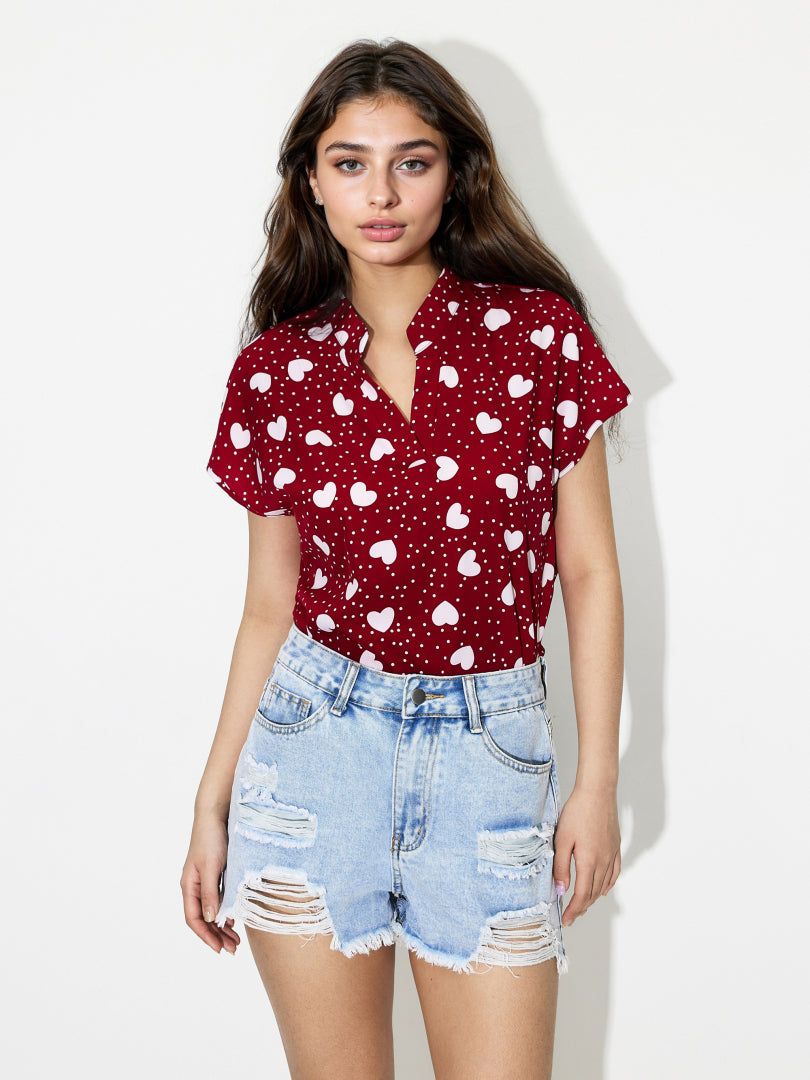 Printed Top 121317