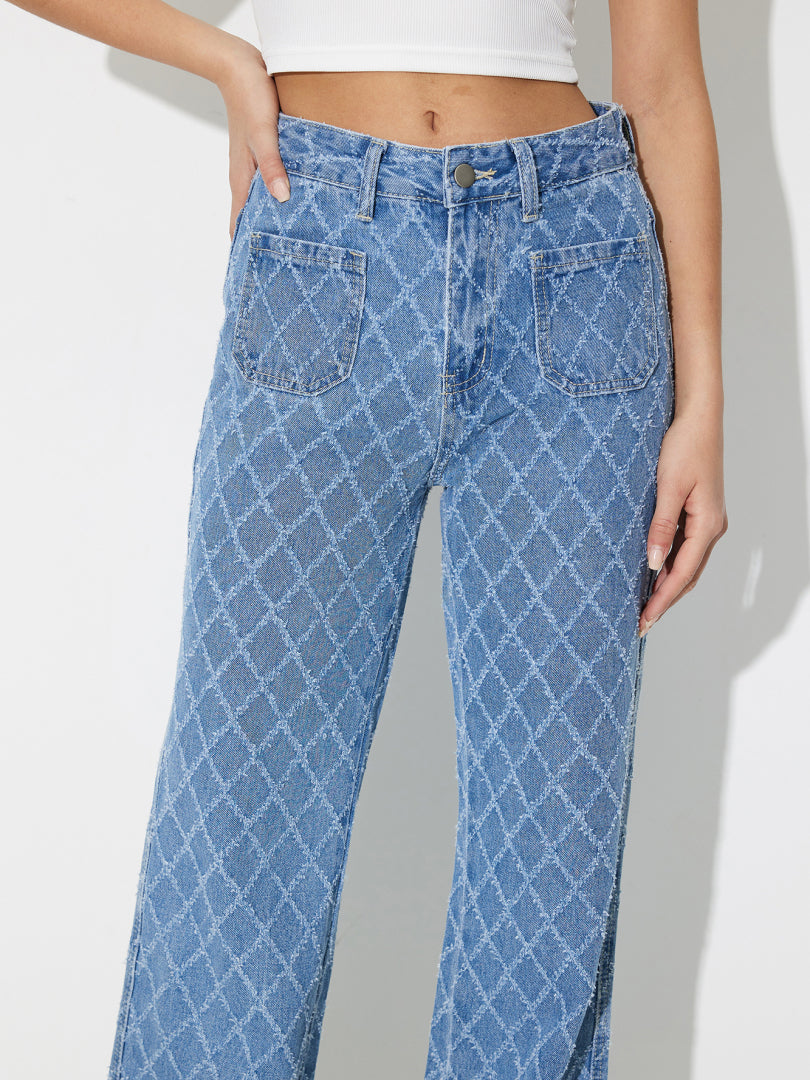 Flare Leg Jeans 118772