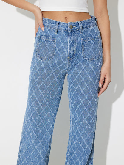 Flare Leg Jeans 118772