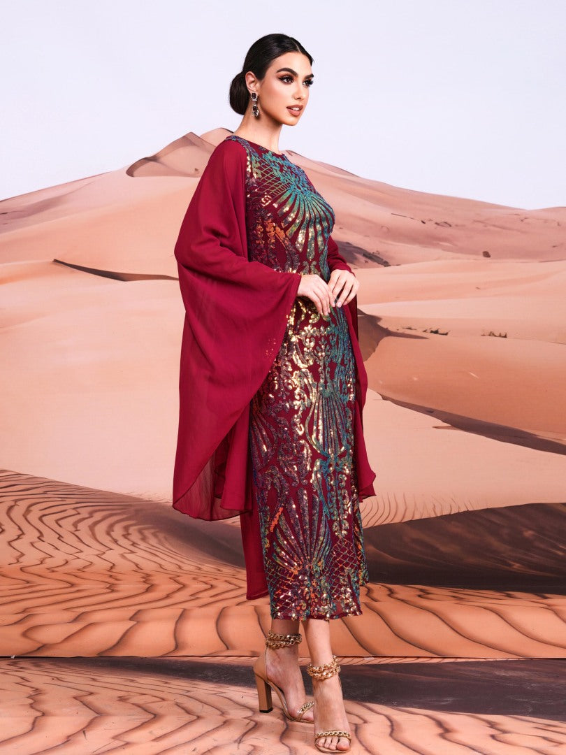 Sequinned Arabian Dresses 1321342