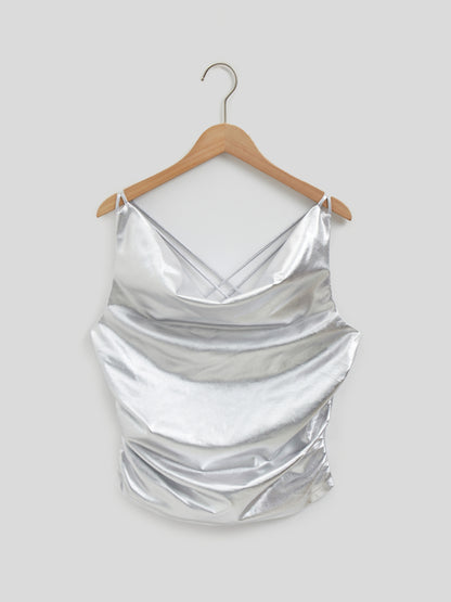 Draped Tank Top 116144