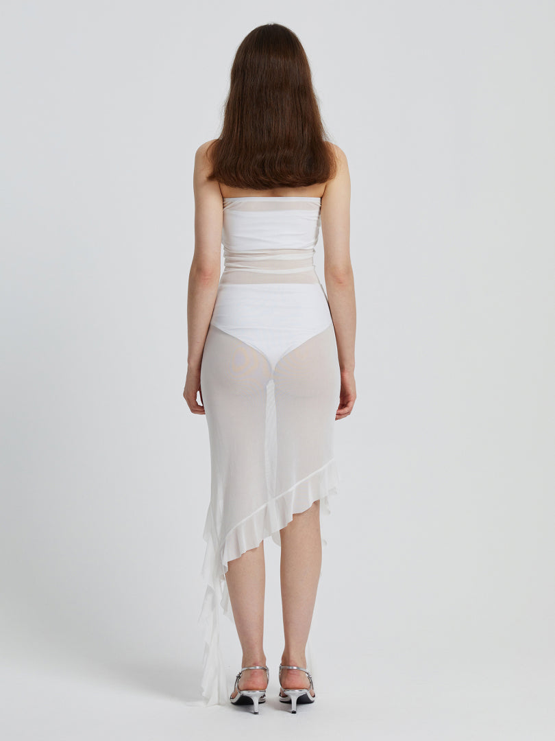 Sheer Bodycon Dress 111328