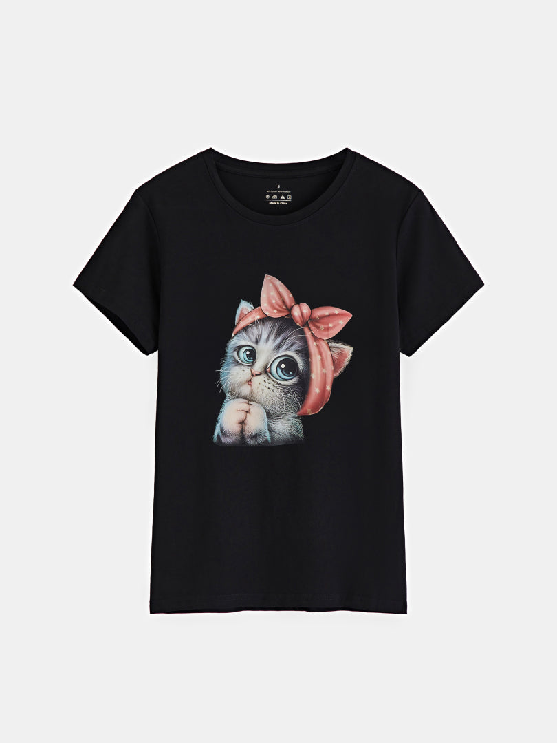Printed Pullover T-Shirt 1267992