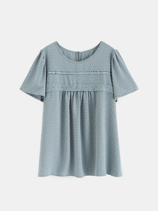 Plus Size Ruffle Plus Size Tops 1281572