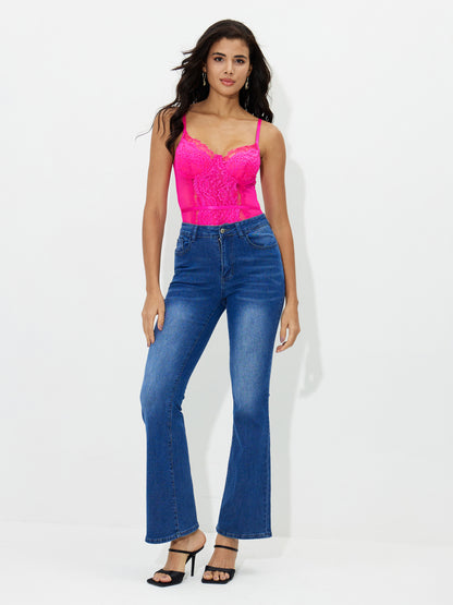 Lace-trimmed Bodysuit 1247462