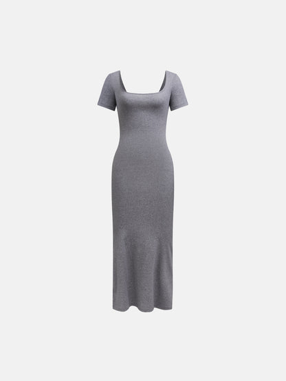 Lace Up Fishtail Dress 1259532