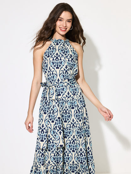 Knotted A-Line Dress 1292612