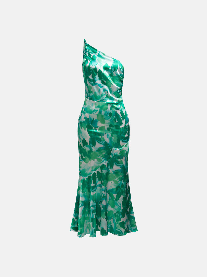 Asymmetric Bodycon Dress 119942
