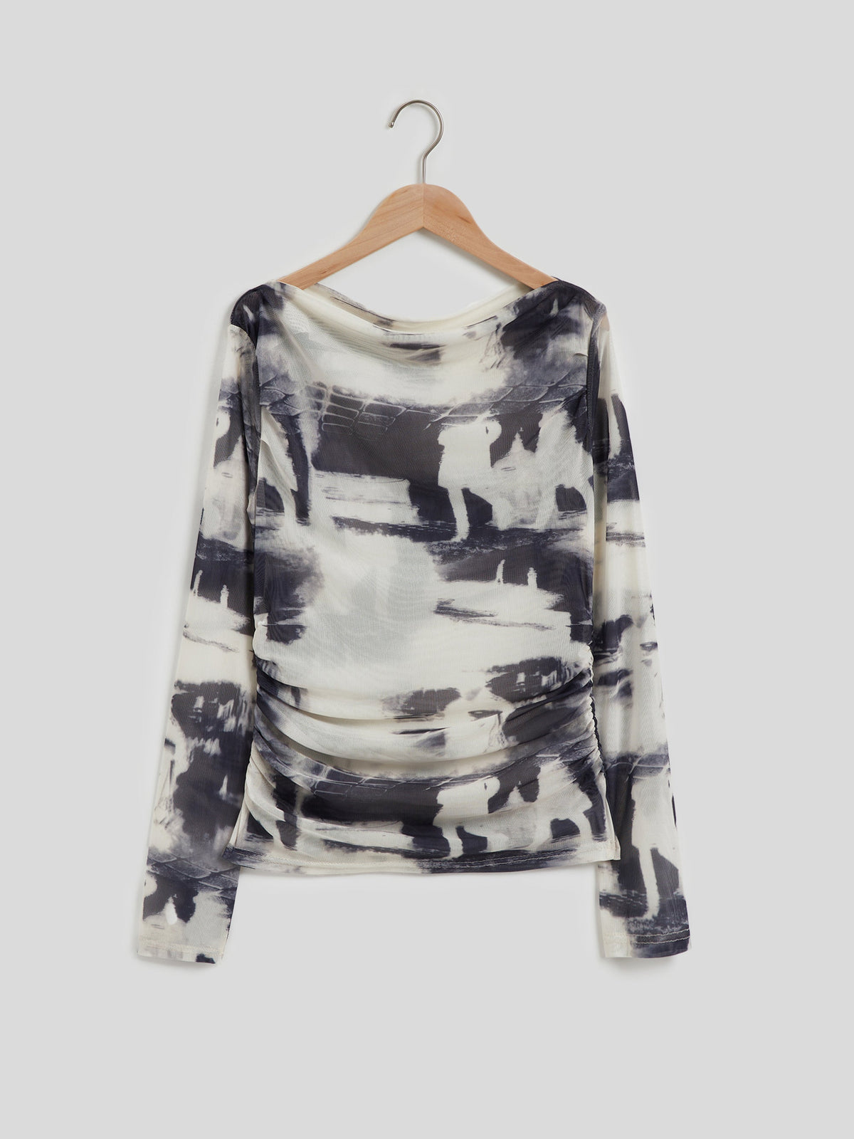 Sheer Pullover T-Shirt 113088